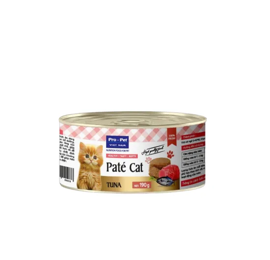 PATE CAT 190GR - TUNA & SALMON