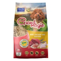 GRANDMAGIC PREMIUM PELLET FOOD FOR DOGS 1KG BAG