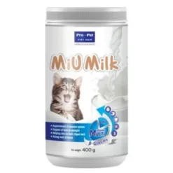 MIU MILK POWDERED MILK FOR CATS 400G JAR