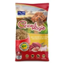 GRANDMAGIC PREMIUM PELLET FOOD FOR DOGS 12KG BAG